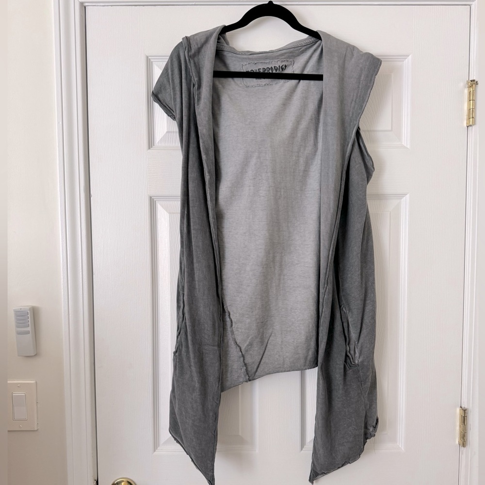 True Prodigy short sleeve Extra long hoodie
